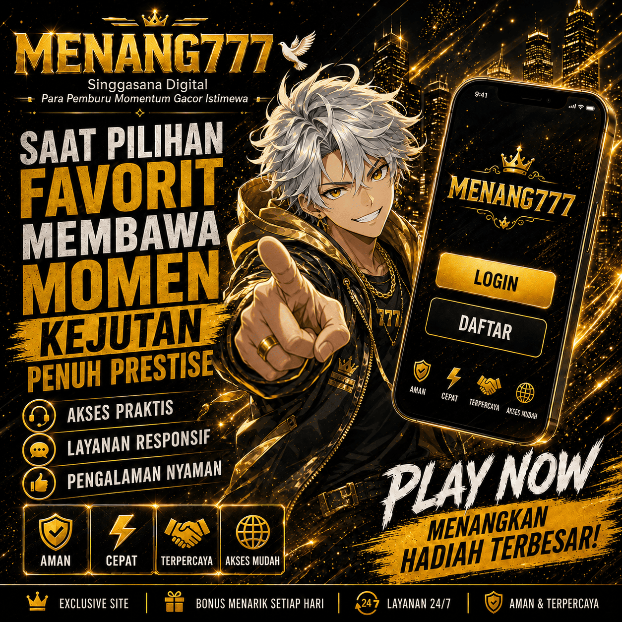 MENANG777 🕊️ Singgasana Digital Para Pemburu Momentum Gacor Istimewa